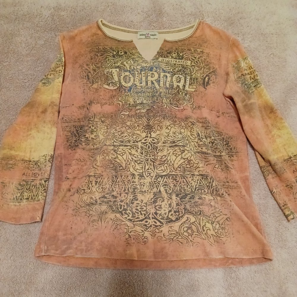 vintage Skinny Minnie shirt, women/junior M